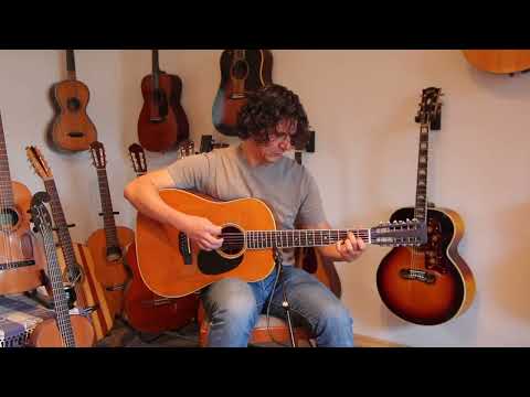 Martin D12-35 1967 - amazing sounding vintage round shoulder dreadnought 12-string guitar - check video! image 18