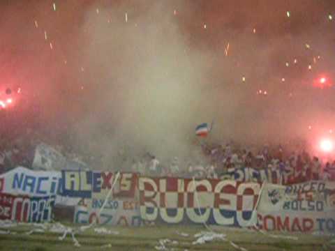 Nacional 3-0 River / SALIDA A LA CANCHA