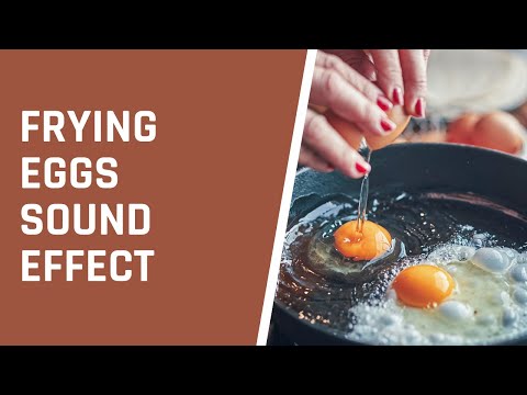 Frying Eggs Sound Effect | Frying Egg