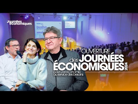 Journées économiques, ouverture par Jean-Luc Mélenchon