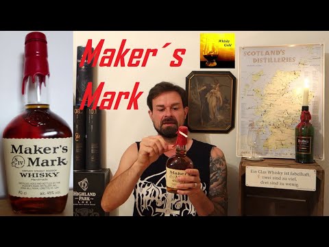 Maker´s Mark - Kentucky Straight Bourbon Whisky (Whisky Verkostung Nr.572)