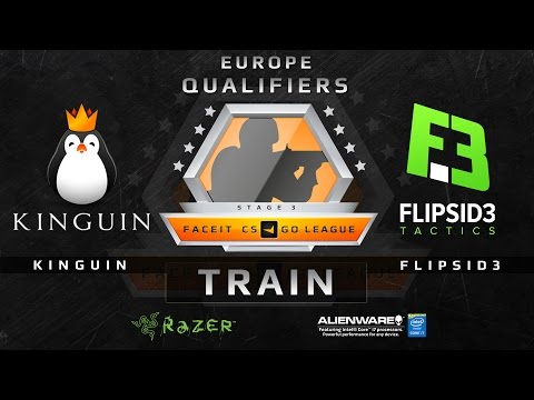 Kinguin vs Flipsid3 - Map 3 - Train (FACEIT 2015 League EU Qualifiers)