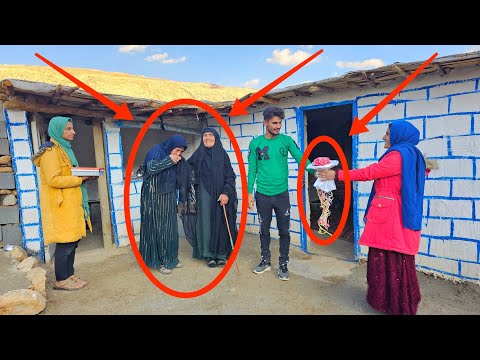 Dashuri dhe ndershmëri 👩❤️ 👨 Mikpritje nomad, pritje nga gjyshja nomad 🌹