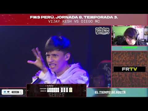 FLUYENDO SOBRE BOLEROS. REACCIONANDO A VIJAY KESH VS DIEGO MC, FMS PERÚ, JORNADA 8, TEMP 2.