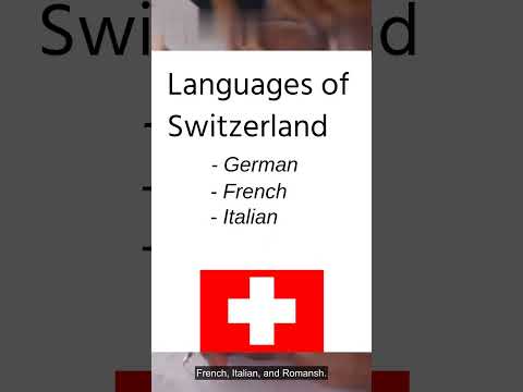 Languages of Switzerland