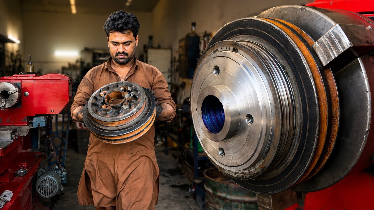 Beyond Repair – Harmonic Balancer Restoration | Crankshaft Pulley Rebuilt Like New!