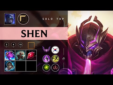 Shen Top vs Galio - KR Master Patch 26.03