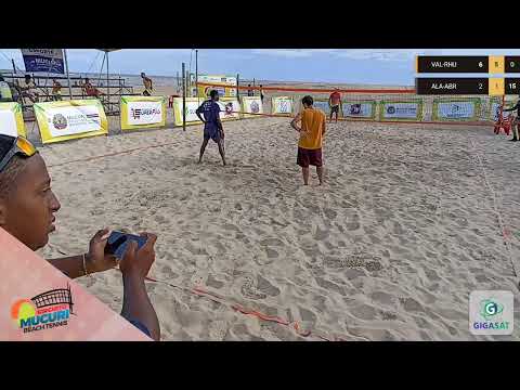 CIRCUITO MUCURI DE BEACH TENNIS - Masculino Profissional VAL-RHU VS ALA-ABR