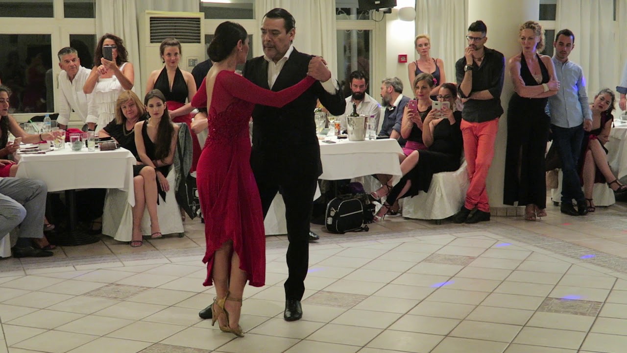 Natalia Hills & Alejandro Aquino at Syros Tango Festival 2018 2