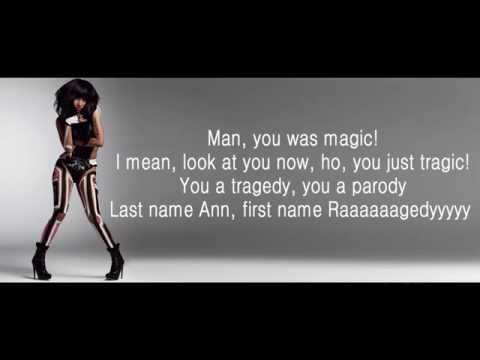 Nicki Minaj - Tragedy Lyrics (Mixtape Version)