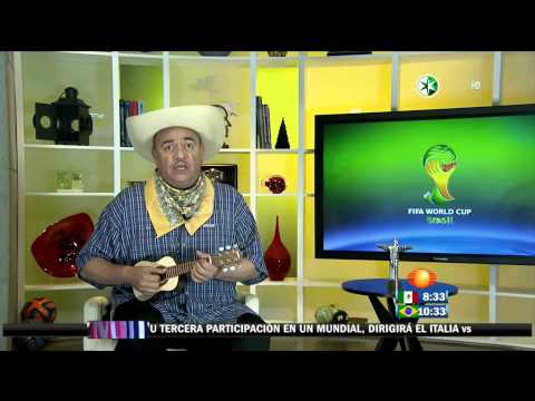 23.06.2014 El charro amarillo, personaje de Brozo, Víctor Trujillo