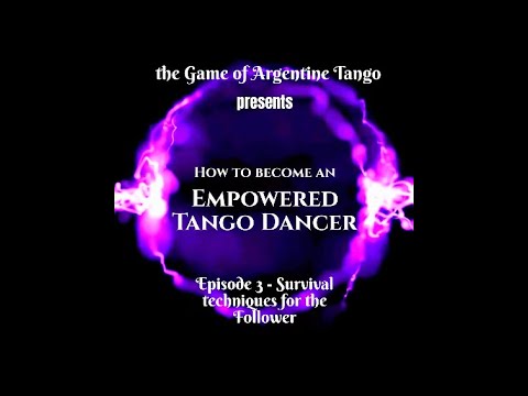 Survival techniques for the follower in Argentine Tango