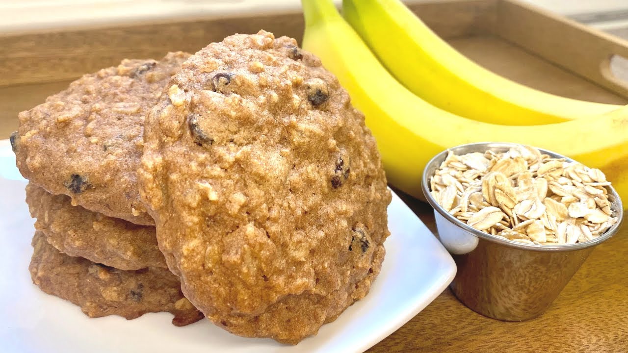 Soft Banana Oatmeal Cookies - The ULTIMATE Breakfast Cookie Recipe