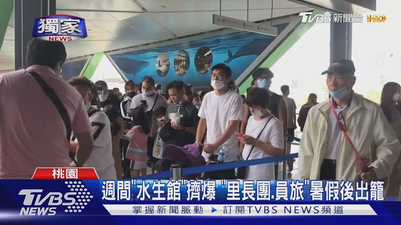 週間「水生館」擠爆 「里長團、員旅」暑假後出籠