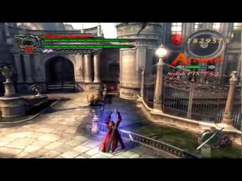 Devil May Cry 4 : MegaScarecrow Gameplay  (HD)
