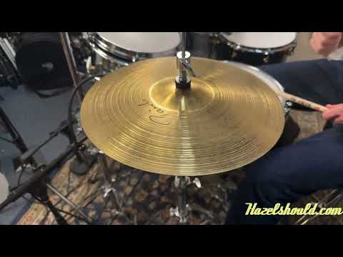 ULTRA CRISP Very Early PAISTE SIGNATURE 14” HEAVY HIHATS 1080 1204 g Don’t Pay $720!! image 5