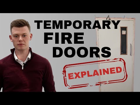 Thumbnail of video for: Why Temporary Fire Doors are so Important