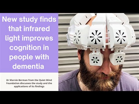 INFRARED LIGHT FOR ALZHEIMER'S DISEASE//NEW STUDY FINDS THAT INFRARED LIGHT HELPS WITH DEMENTIA//PBM