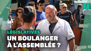 à Besançon, on a suivi le boulanger et candidat aux législatives Stéphane Ravacley