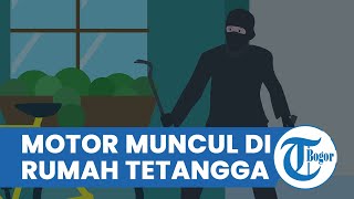 Pulang Lapor Polisi Kehilangan Motor di Teras, Pria Ini Kaget Motornya Muncul di Rumah Tetangga