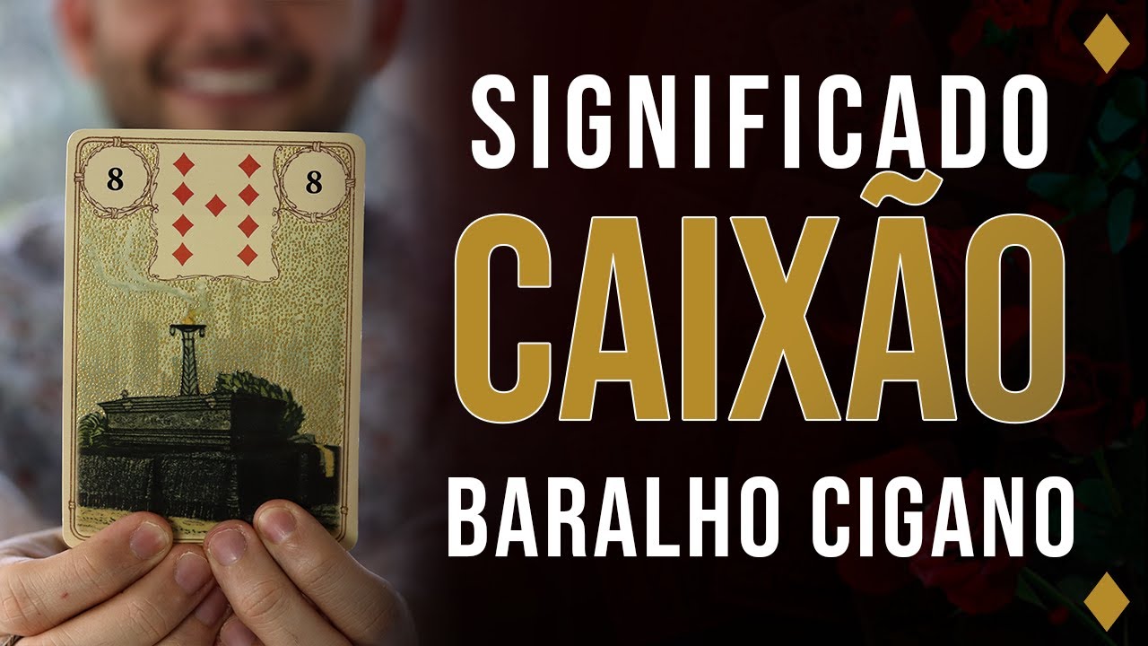 Significado carta Caixão - Baralho Cigano -  Carta 8