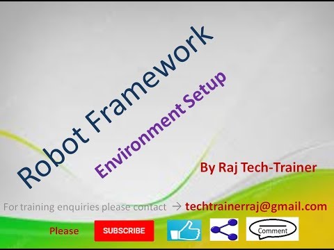 Robot Framework Tutorial Python Selenium Part 2 Robot Selenium Installation