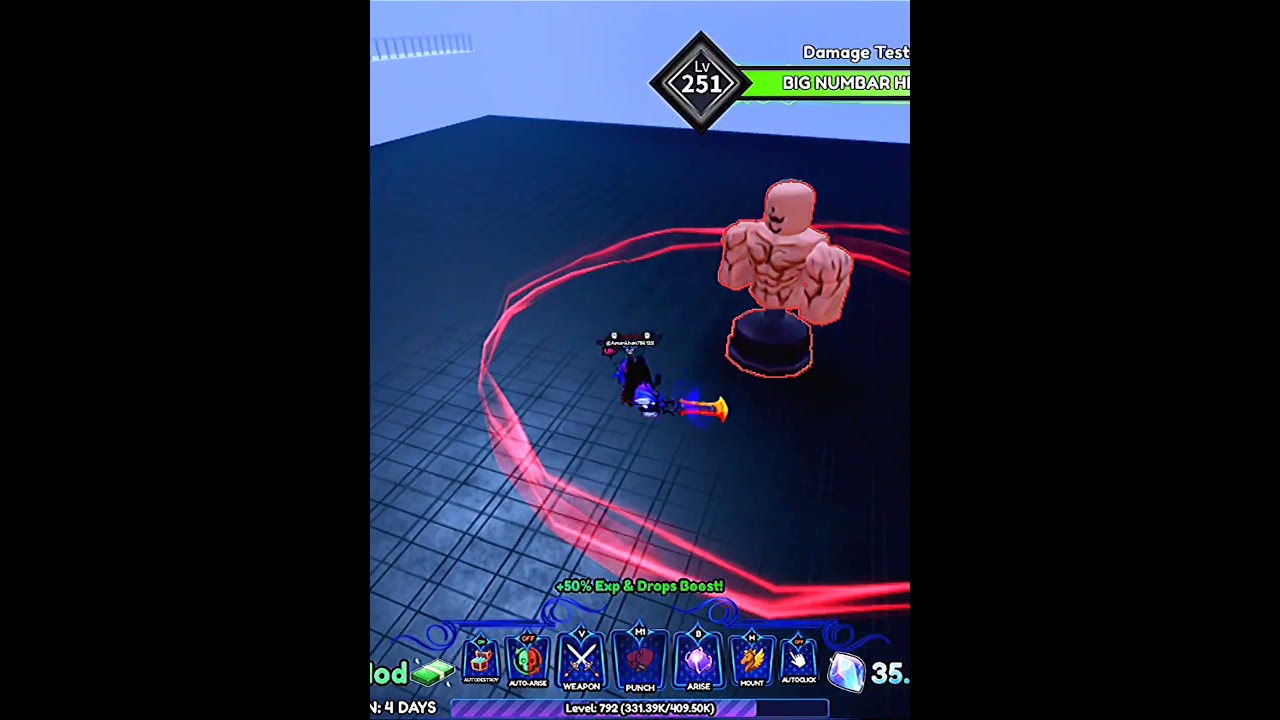 Finally get GRAVEBREAKER MAUL R+ rank in Arise Crossover #roblox #arisecrossover #sololeveling