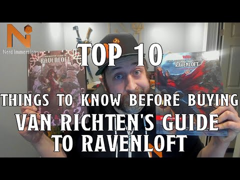 Top 10 Things to Know Before Buying Van Richten's Guide to Ravenloft | Nerd Immersion