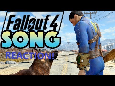 Fallout 4 SONG "Lucky Ones"  REACTION VIDEO!