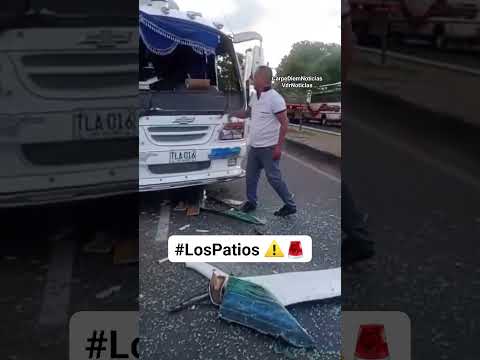 🚨 #ATENCIÓN | #LosPatios #Accidente #Movilidad #ReporteCiudadano #NorteDeSantander