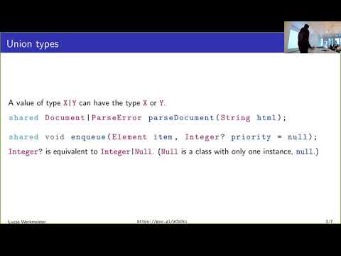 EnthusiastiCon 2018 – The Ceylon type system