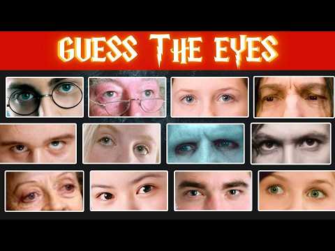 Can You Identify HARRY POTTER Characters Just by Their Eyes? 🧙‍♂️✨ | Ultimate Harry Potter Quiz