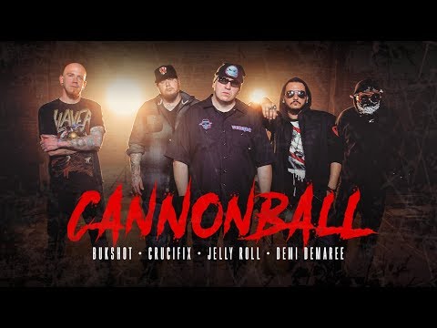 Bukshot - "Cannonball" (Feat. Crucifix, Jelly Roll & Demi Demaree)