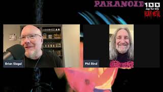 100 Songs That Define Heavy Metal - Sacred Reich's Phil Rind Talks "WAR PIGS" (COMPLETE INTERVIEW)