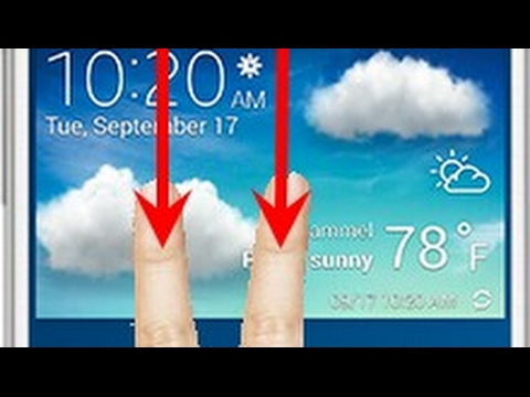 HOW to turn off talk back mode in android!!