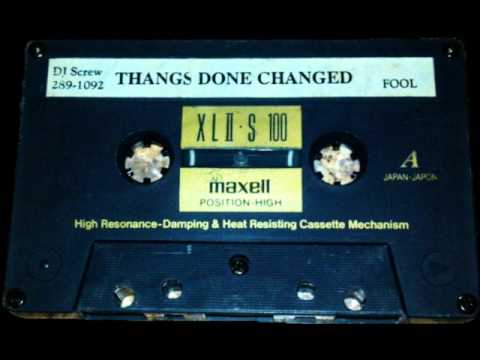 DJ Screw - Thangs Done Changed (Side A & B)