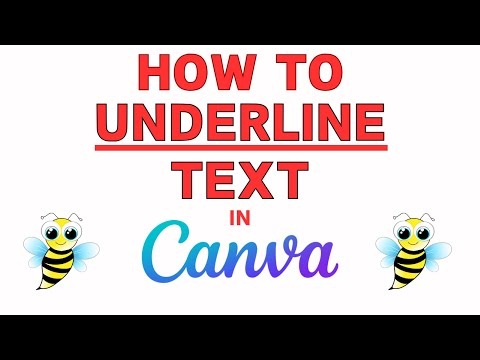 How to Underline Text in Canva | Step-by-Step PC Tutorial