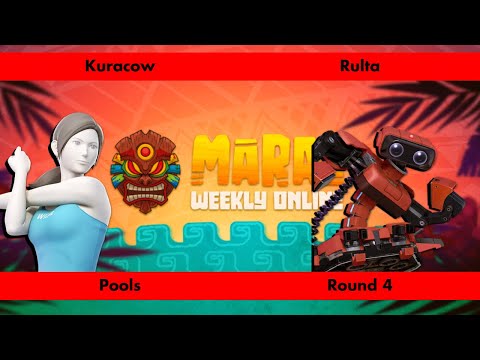 Weekly Marae online S3#6 : R-B Kuracow (Wii fit Trainer) Vs Rulta (R.O.B), Pool round 4