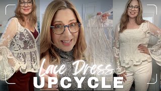 Upcycling a Lace Dress!