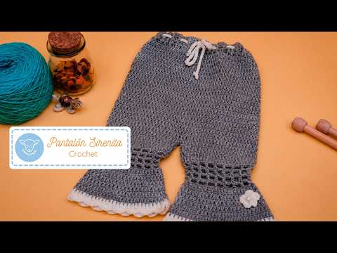 Conjunto Sirenita - Pantalón (tejido a crochet)