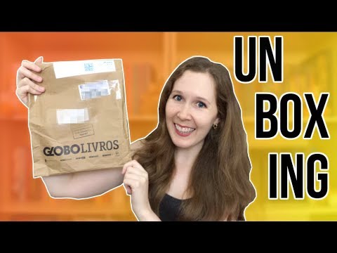 Unboxing - Presente da Globo Alt | Leituras de Deni