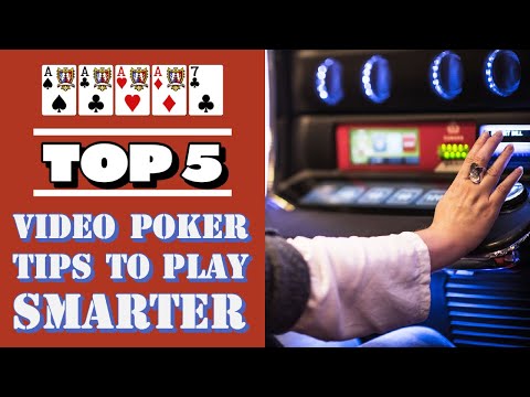 Top 5 Video Poker Tips! 🎰 Better your video poker play!
