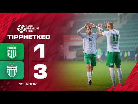 FC Flora Tallinn 1-3 FC Infonet Levadia Tallinn 