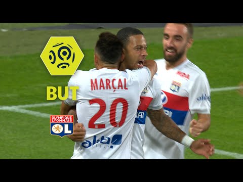 But Memphis DEPAY (57') / Stade Rennais FC - Olympique Lyonnais (1-2)  / 2017-18
