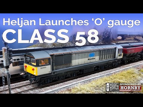 HM196: Heljan 'O' gauge Class 58 launch