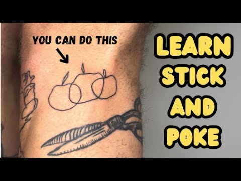 How to tattoo stick and poke