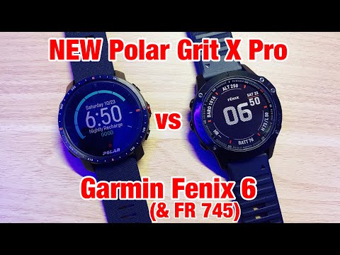 New Polar Grit X Pro vs Garmin Fenix 6 (& Forerunner 745) Review for CrossFit Training