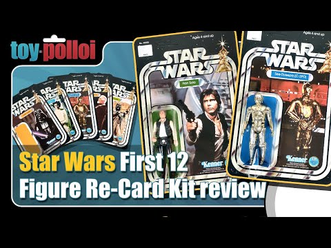 Retro Star Wars 12-Back Figure Re-card Kit review - Toy Polloi