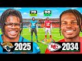 I Played The Full Career Of Travis Hunter WR CB
