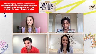 Nickelodeon Drama Club's Artyon Celestine, Kensington Tallman, Chase Vacnin Take On Acting Challenge video